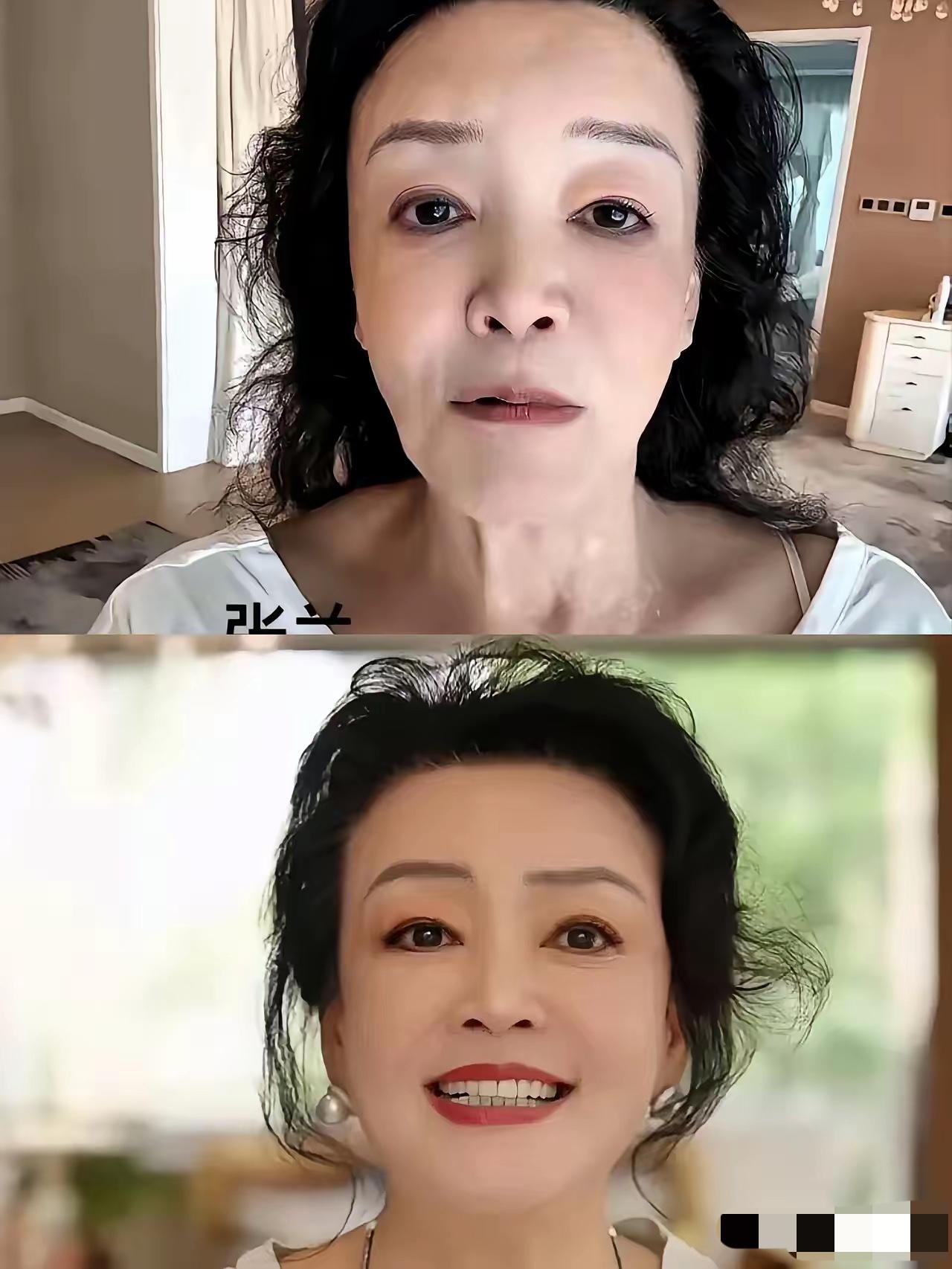 张兰最近引发热议！不少网友一眼就察觉到，张兰肉眼可见暴瘦不少。对比今年和去年的