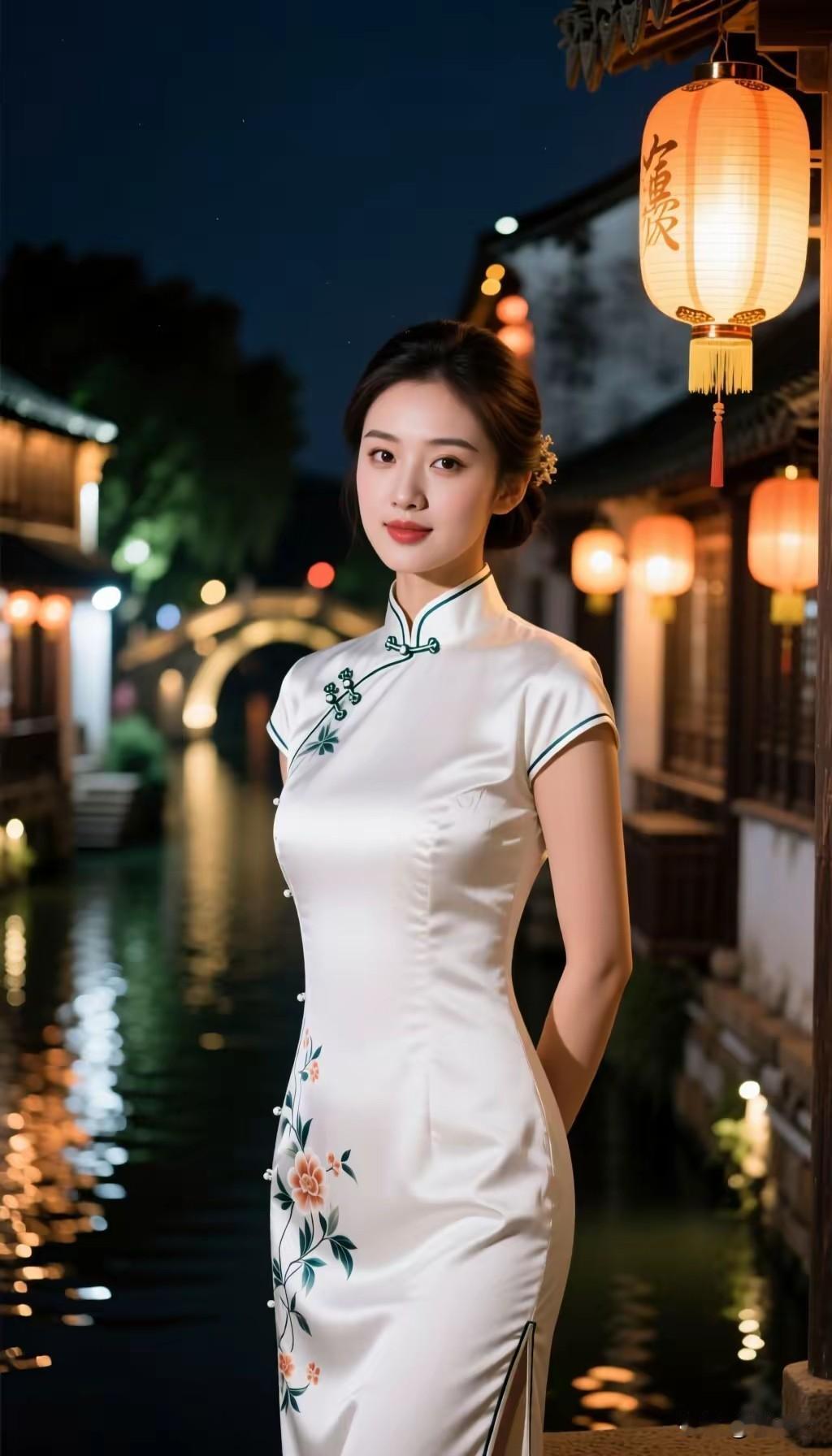 众里寻她千百度？那人却在灯火阑珊处。