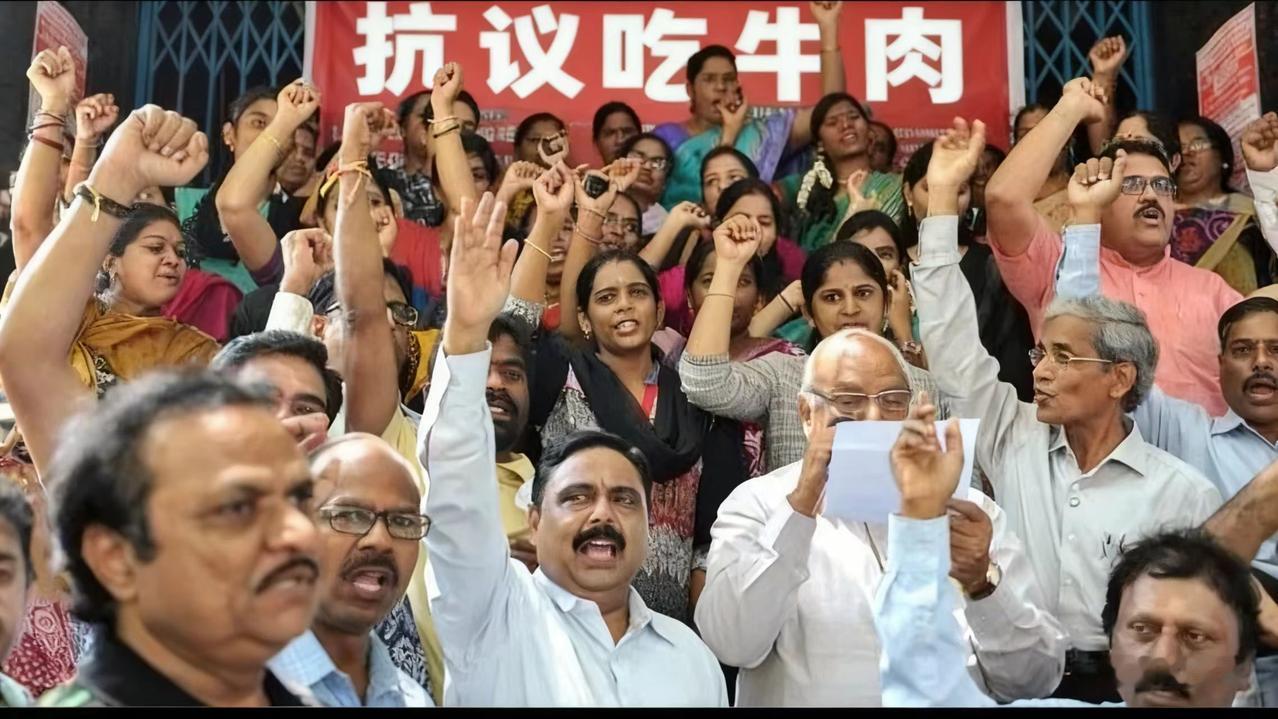 看现在的情形，印度裔在中国“抗议吃牛肉”的事也快发生了。现在印度人在中国