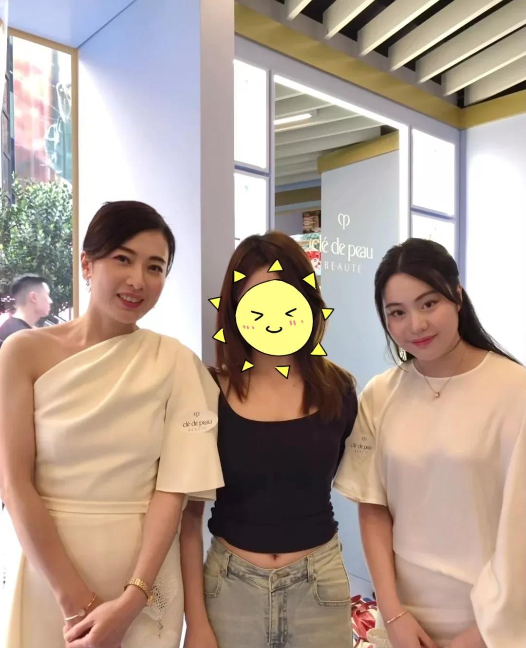 真的不要质疑富豪的眼光.昨天在铜锣湾见到甘比宣传活动.本人很瘦.很靓，普通话