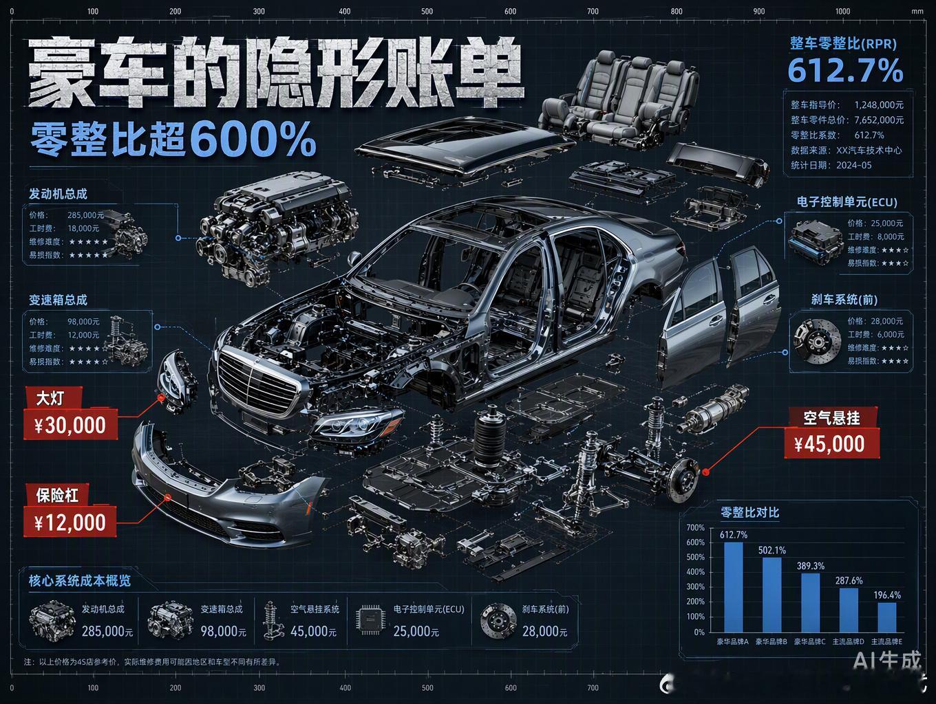 原价百万的保时捷、奔驰，现在十几万就能开回家。听着像捡了大漏，但买完才发现，豪车的“白菜价”只是入场
