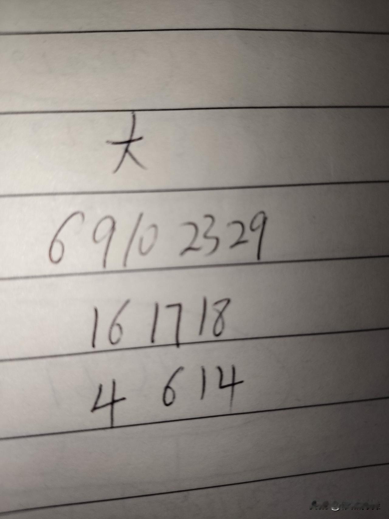 大乐透26105期：这三组号码中，每组最多只有一码，至少有一组无号，第一组06、
