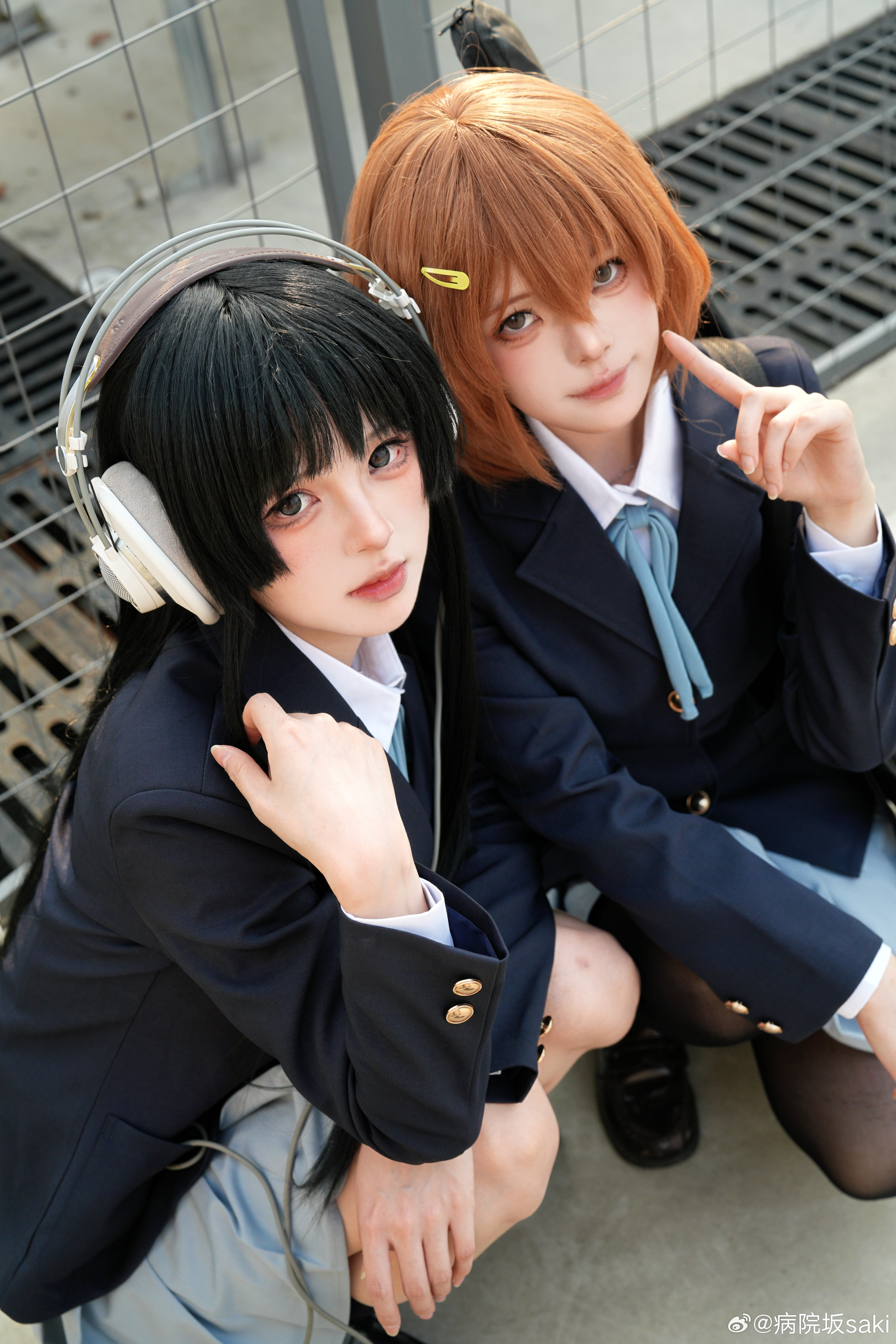 轻音少女秋山澪平泽唯cos