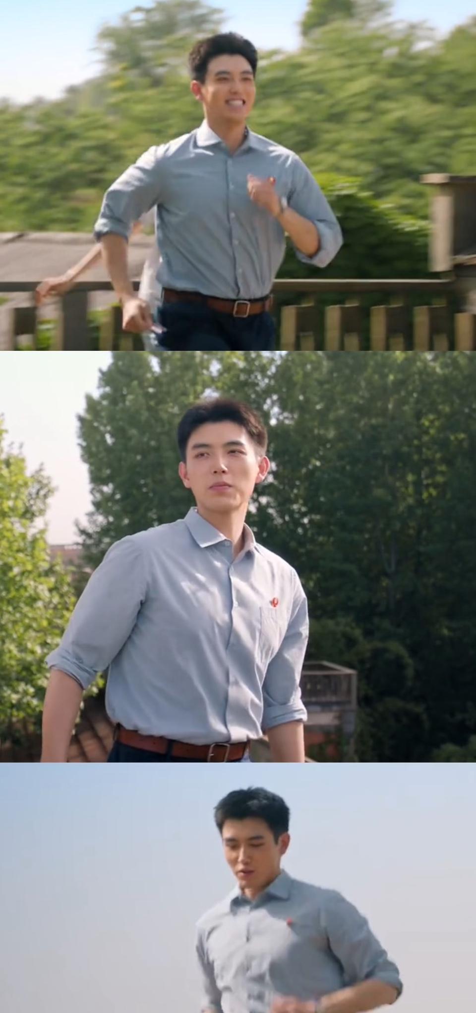 他剃寸头那天，整个剧组都倒吸一口凉气。不是那种韩式花美男的寸头。是真正贴着头