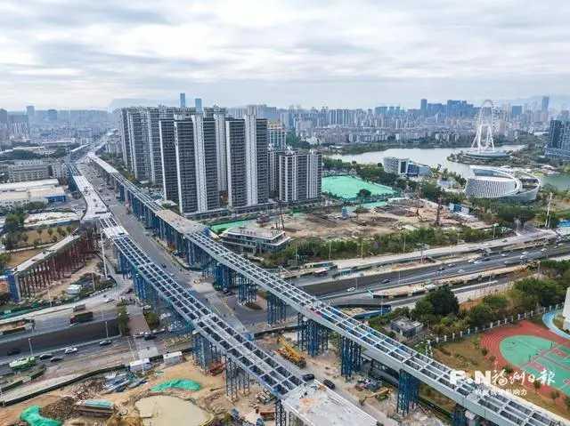 福州前横路快速化改造工程这施工进度简直开挂了！它可是福州市新一轮城区缓堵保畅的重