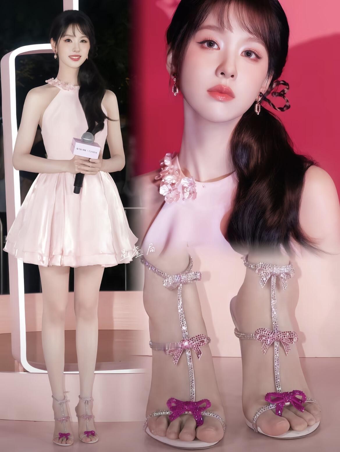 陈都灵1993年10月18日出生的她，168cm的身高自带“清冷校花”氛围感