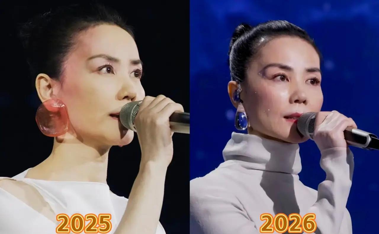 王菲一年间显老？别瞎猜了，问题根本不在皮肤！最近刷到好多人说王菲“一下子老