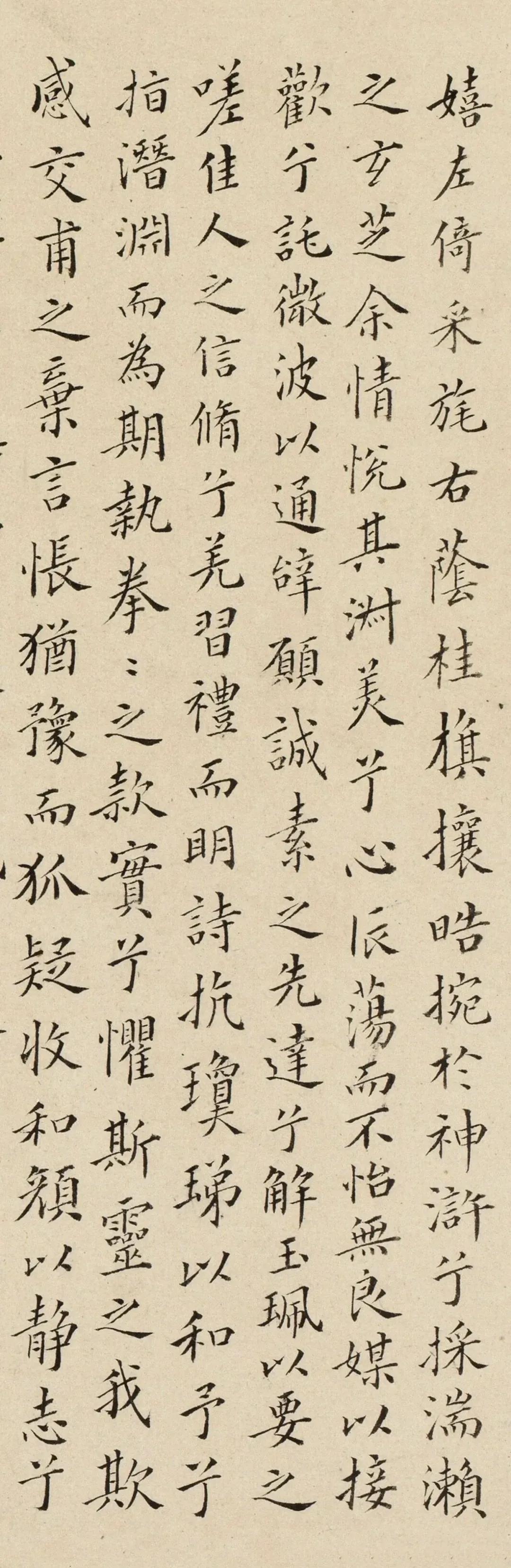 翁方纲小楷为何被称清代第一？清代第一这个评价肯定是有点夸张的。他的小楷根