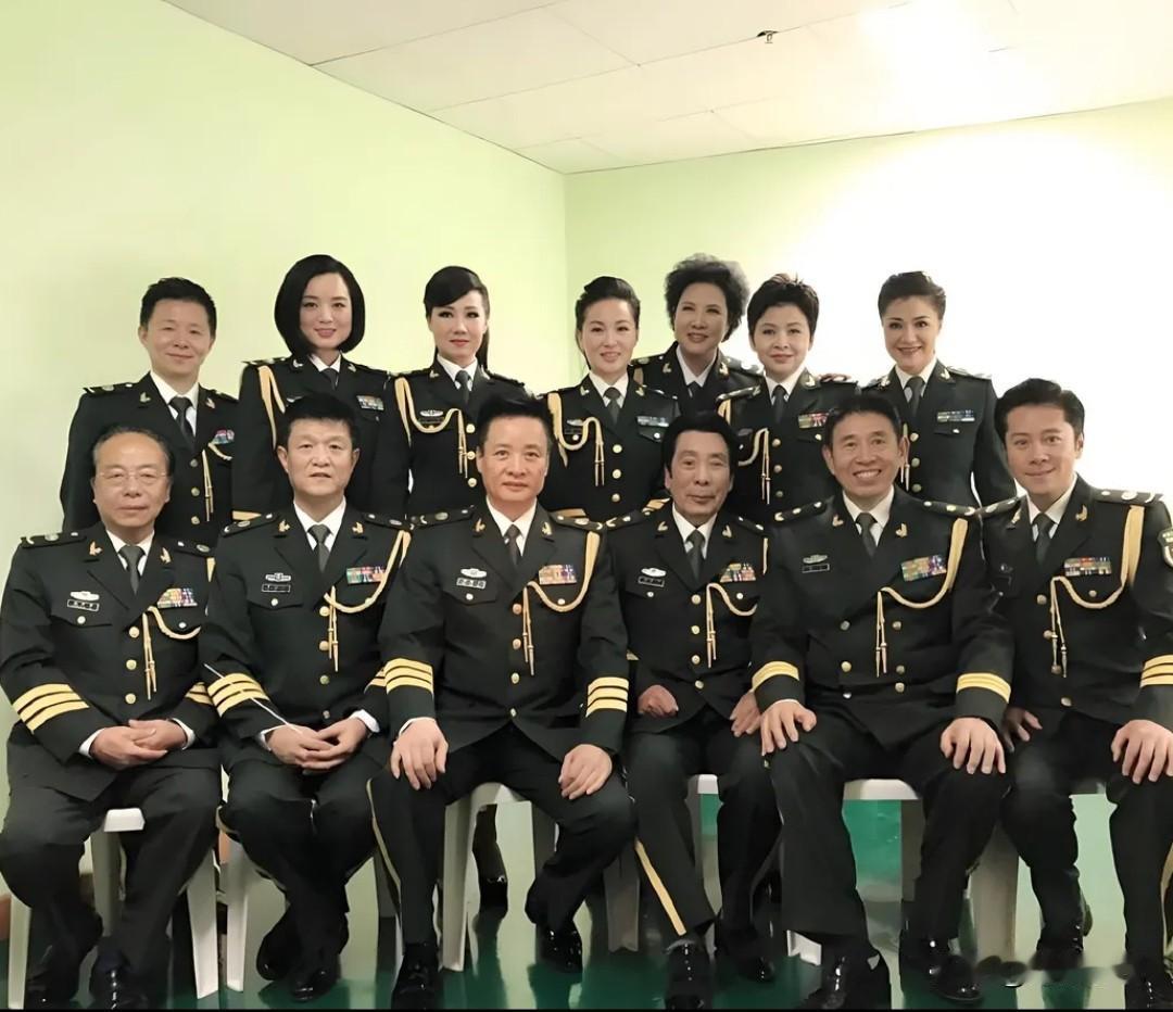 仔细一看，后排就认得出疏眉朗目，气宇轩昂王宏伟，细眉飞扬的白雪，温婉如莲的雷佳，
