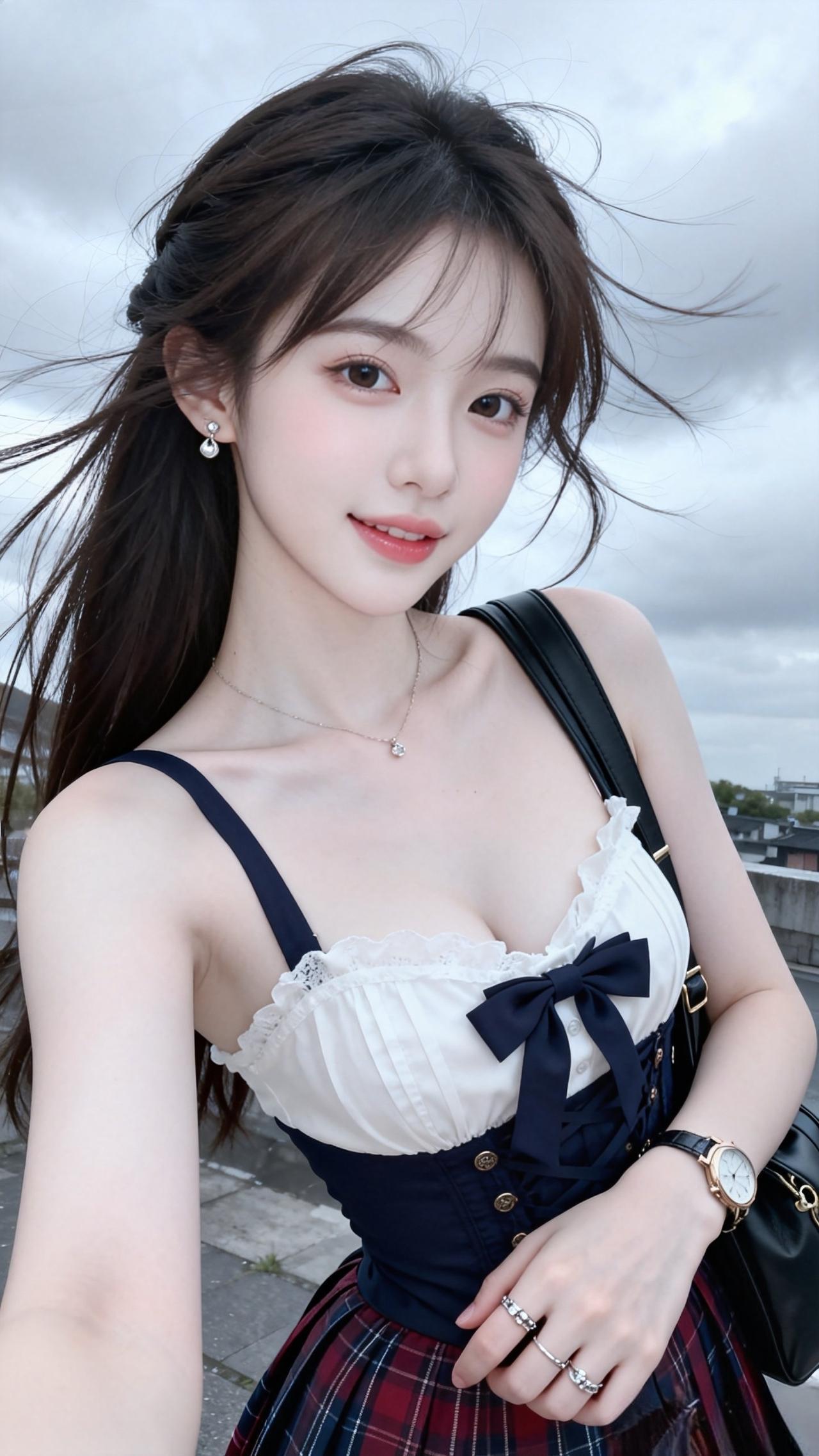 每日搭配分享·时尚穿搭气质型美女穿搭高级感穿搭，温柔风穿搭。
