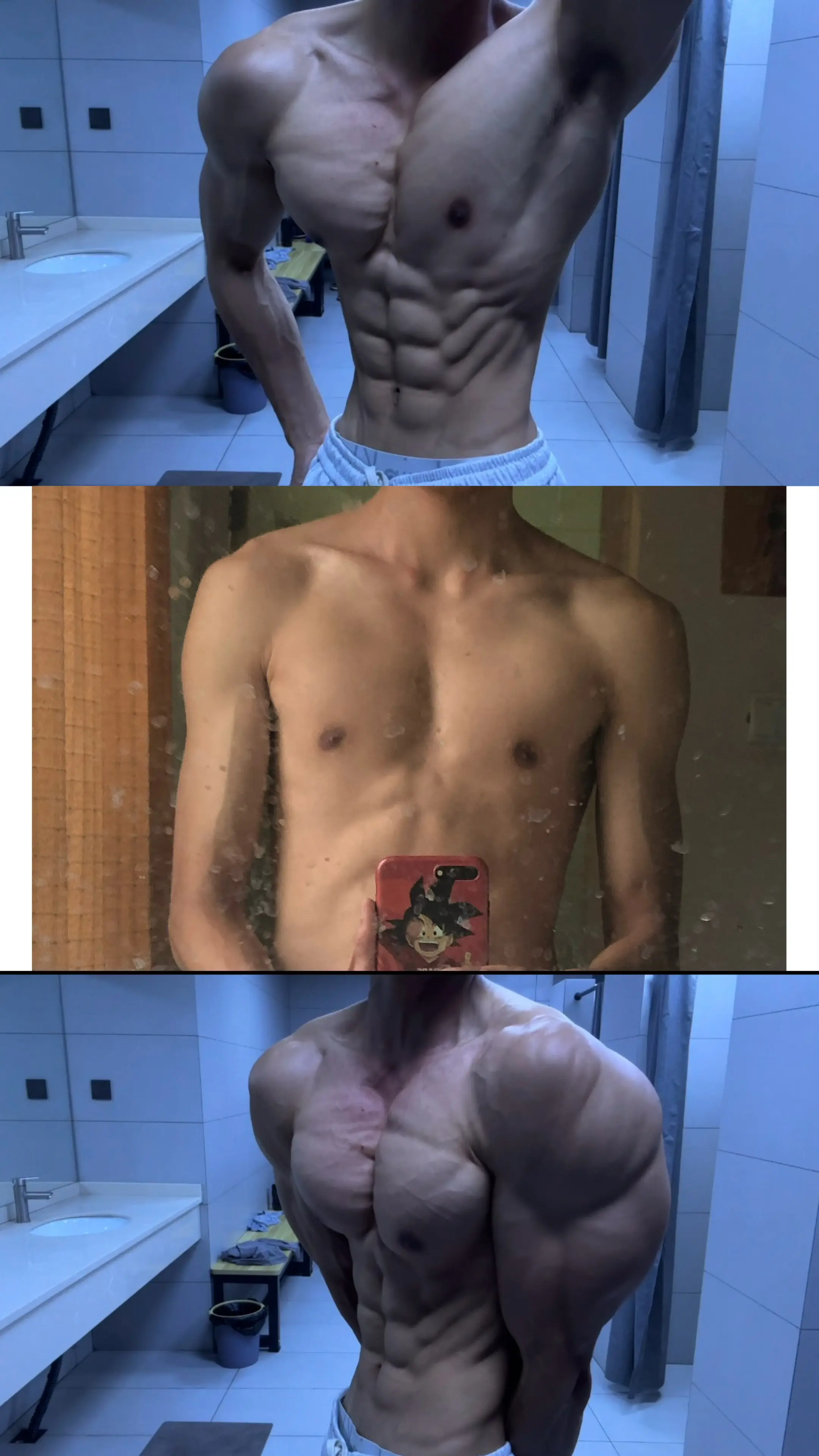 天赋确实没能给我刀刻般的肌肉