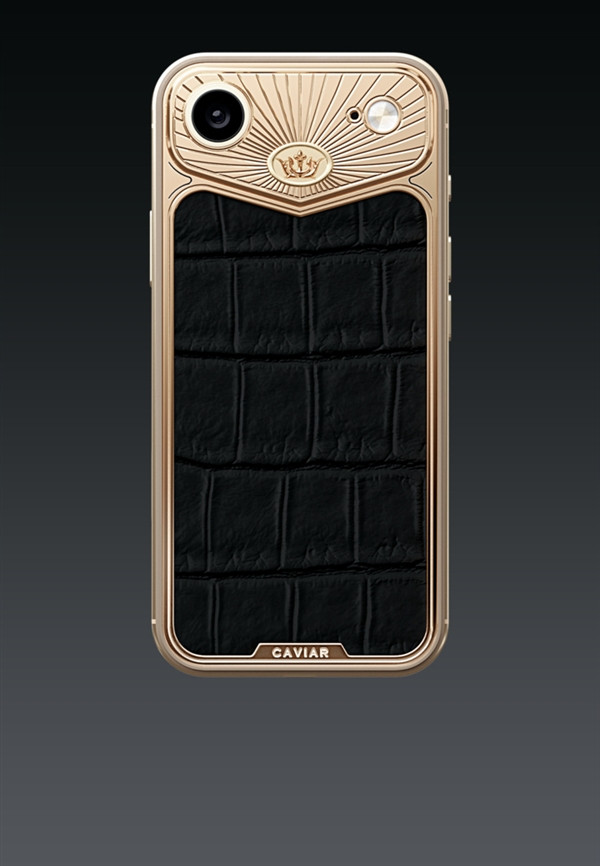 奢牌Caviar搞iPhoneAir定制款！黄金+钛金属+鳄鱼