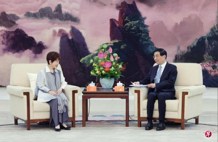 民进党“纸老虎”面目暴露！前来参加阅兵的洪秀柱被预测“100%起诉”