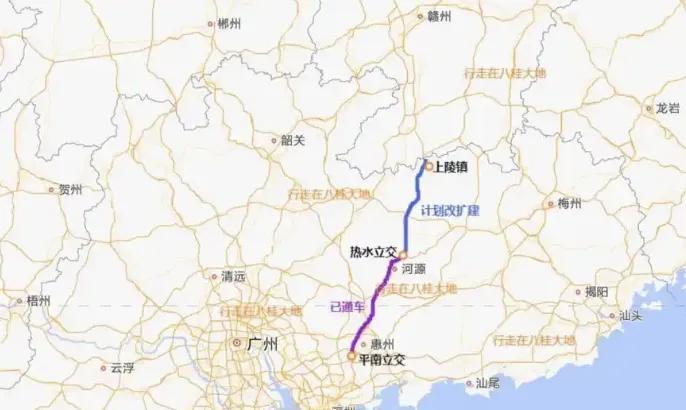 近日，G4511龙南至河源高速公路河源上陵（粤赣界）至热水段改扩建工程可行性研究