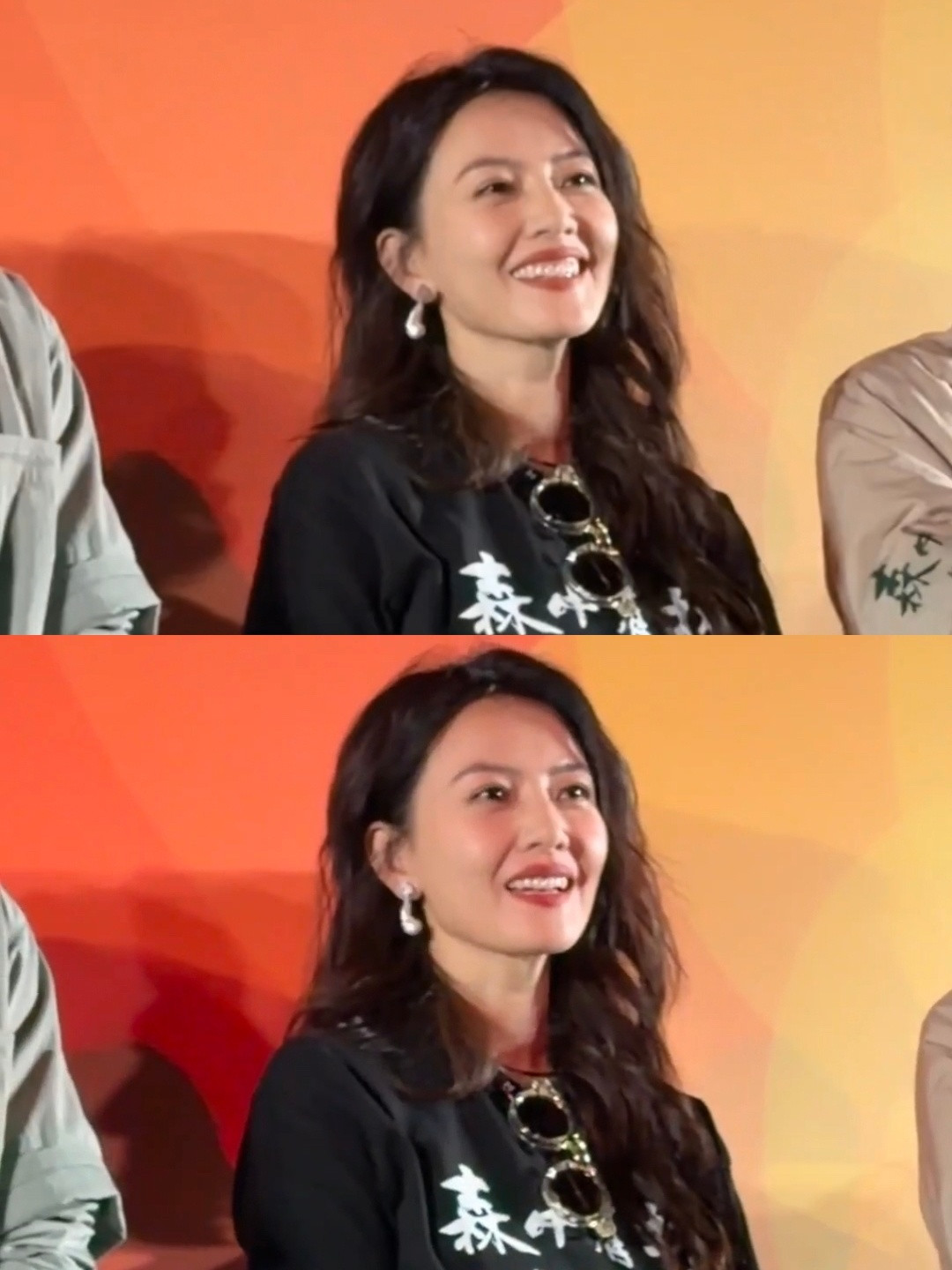 高圆圆你知道的我从小就跟了你高圆圆听到“从小看您电视剧”的反应，应该也是很多观