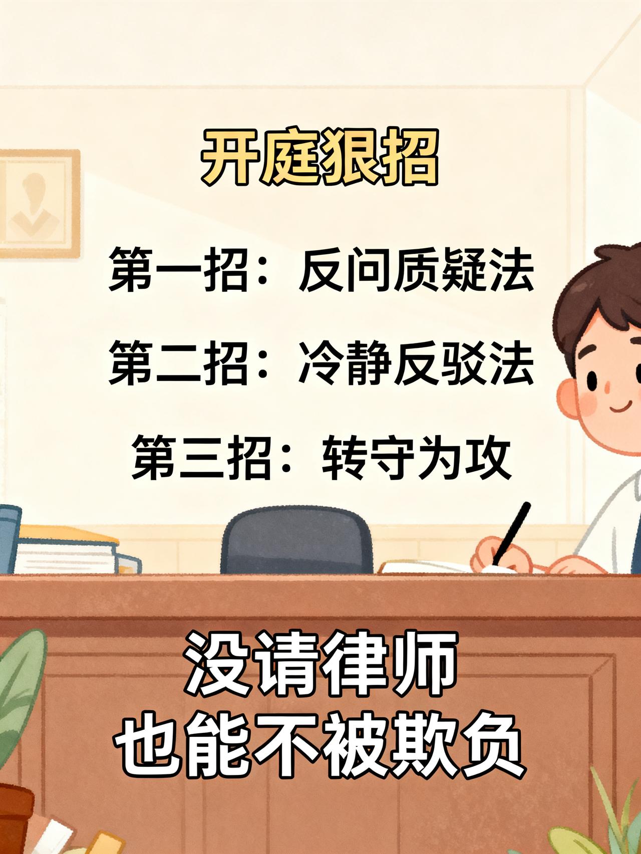记住了，在法庭上，你要像“渣男”一样，才不会被人欺负！藏在律师圈不会对外说的3