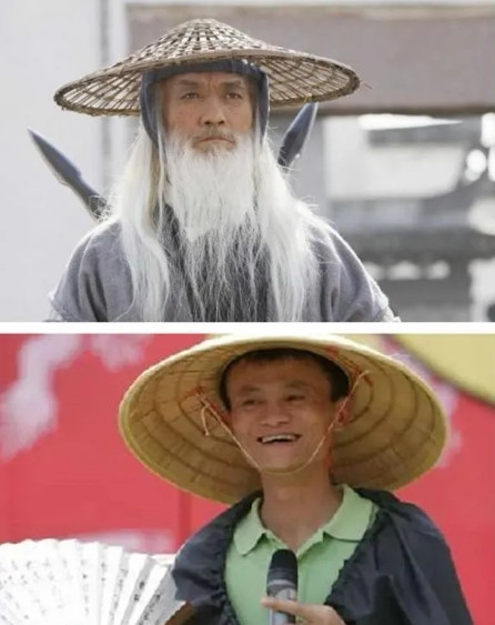 2000年，《笑傲江湖》投资4000W开拍，而金庸收了1元的版权费，马云对张纪中
