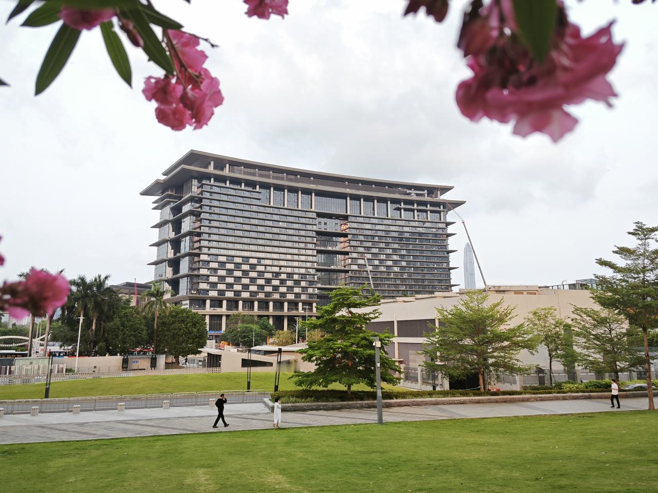 深圳未来城市的颜值担当，深圳城市会客厅新香蜜湖新金融城区。今天又路过深圳市福田区