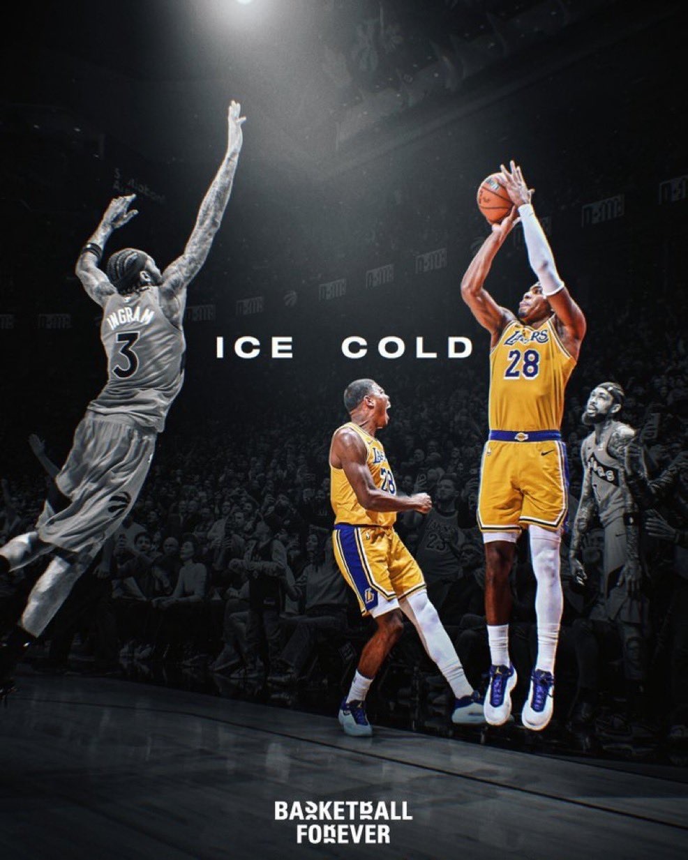 过于兴奋！八村垒在命中绝杀球后跑错了球员通道八村绝杀猛龙湖人战胜猛龙詹姆斯助攻