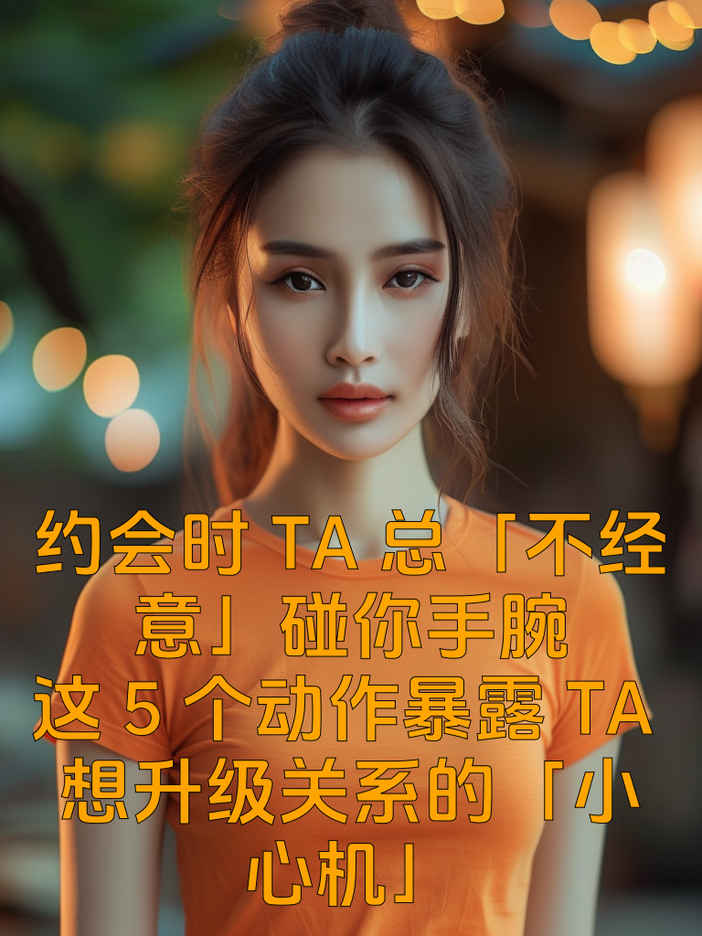约会时TA总「不经意」碰你手腕？这5个动作暴露TA想升级关系的「小心机」