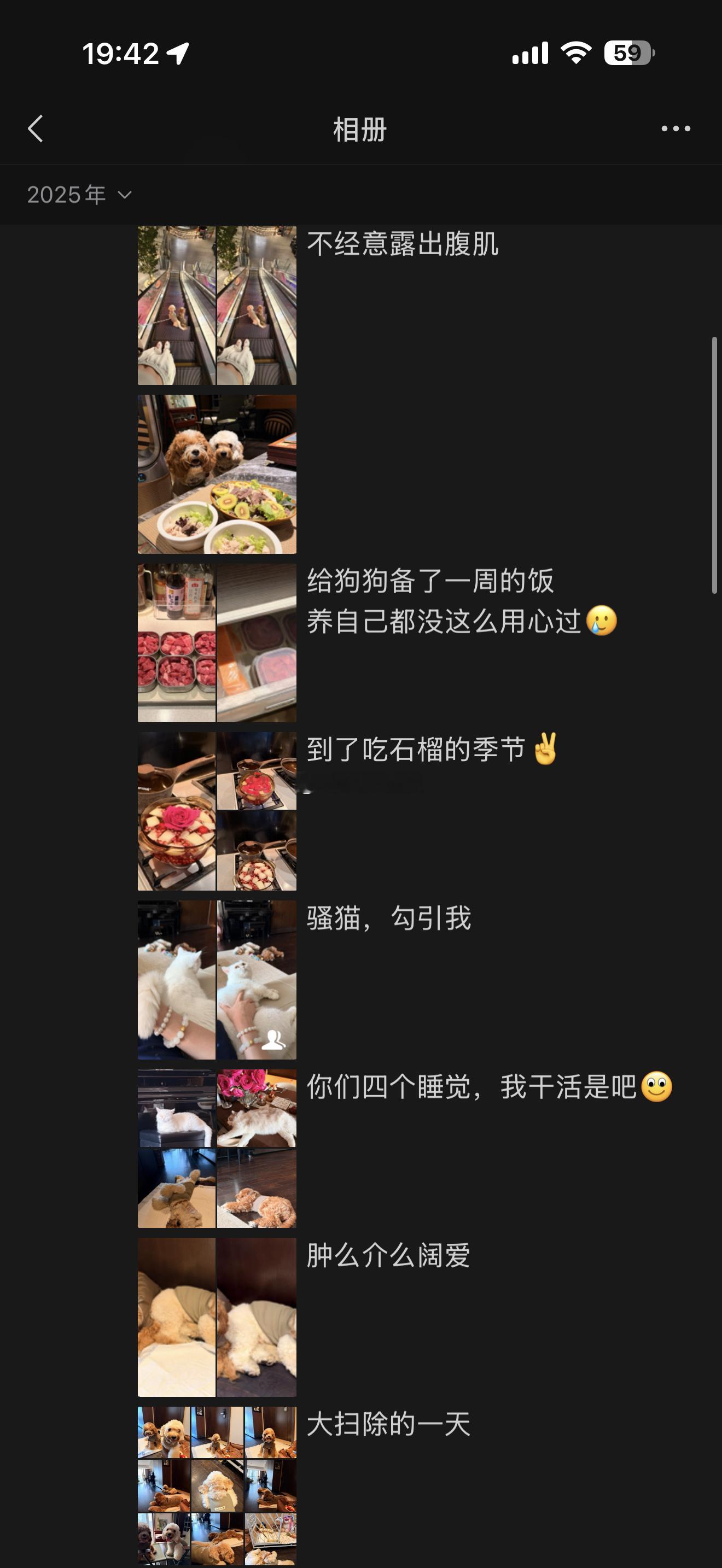 吗的，我真是高能量人，一天能发这么多朋友圈​​​