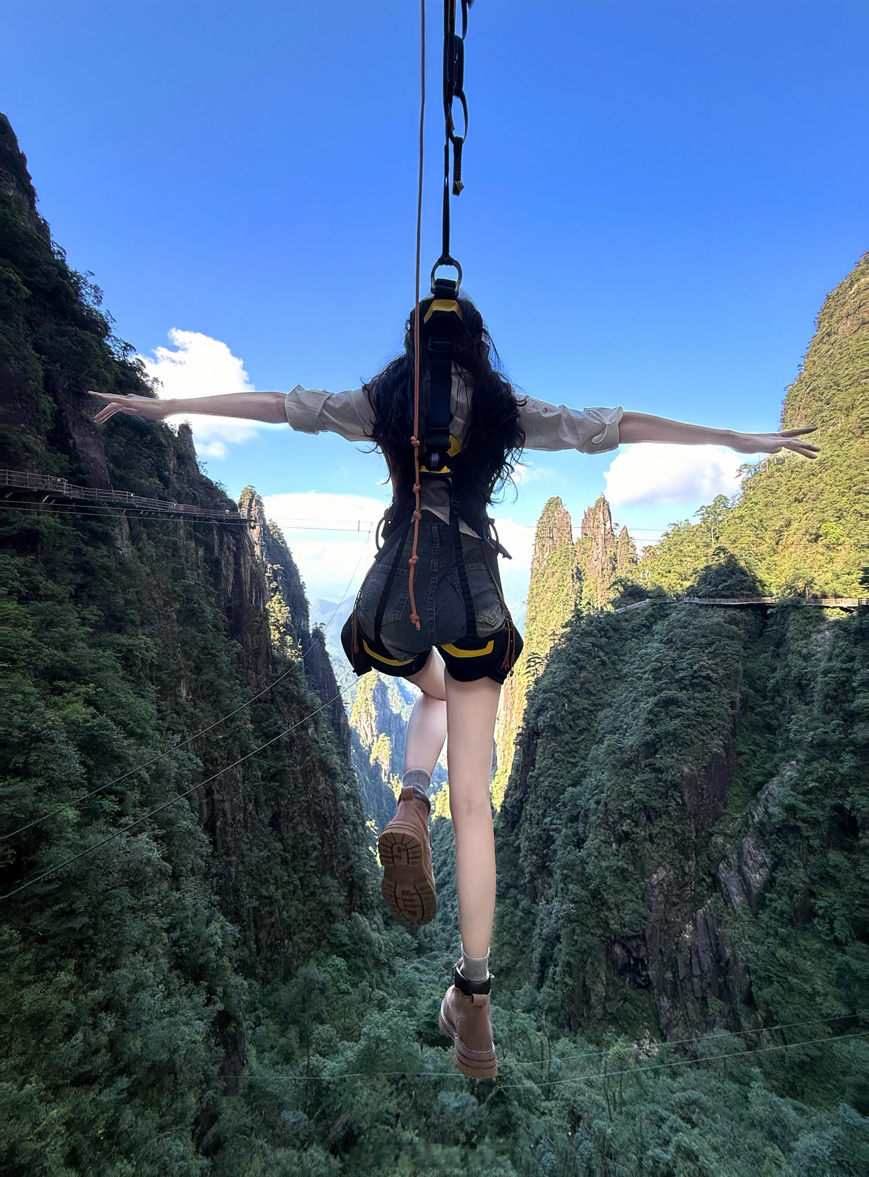 你猜我是怎么上山顶的⛰️郴州·莽山国家森林公园