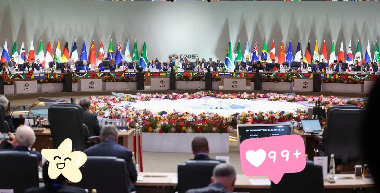 就在今天！二十国集团（G20）领导人第二十次峰会11月22日至23日在南非约翰