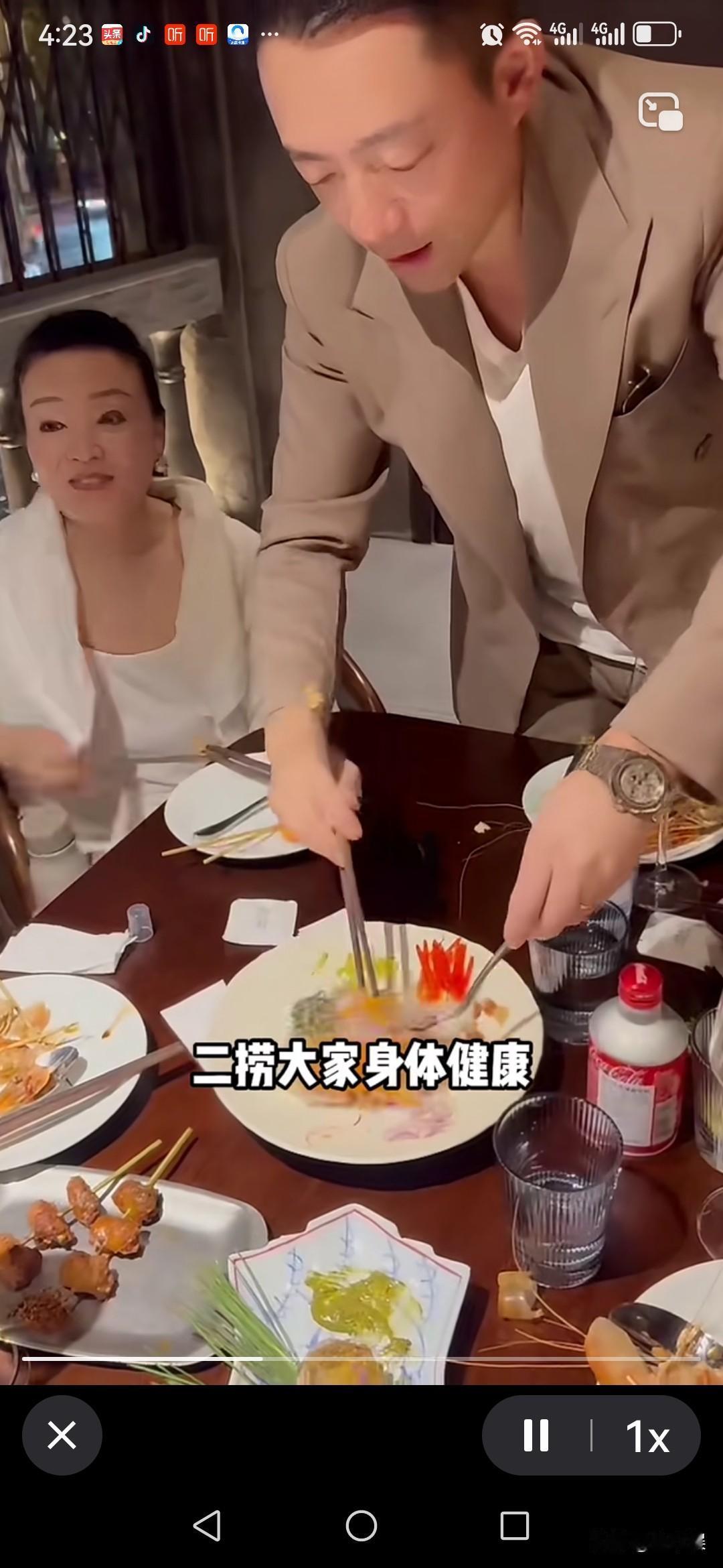汪小菲，太会了！9月27日，汪小菲在自己的賬号下发布视频，他的一个举动，引网友