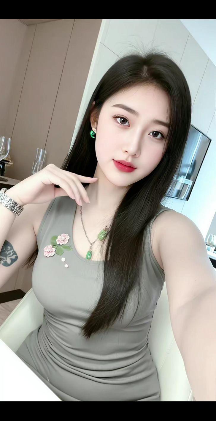 气质美女时尚穿搭肤白貌美气质优雅