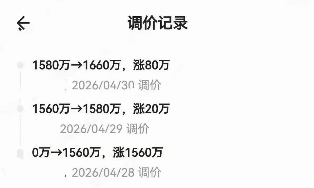1560万的房子，两天涨了100万！这就是一线房东的魅力[呲牙笑]