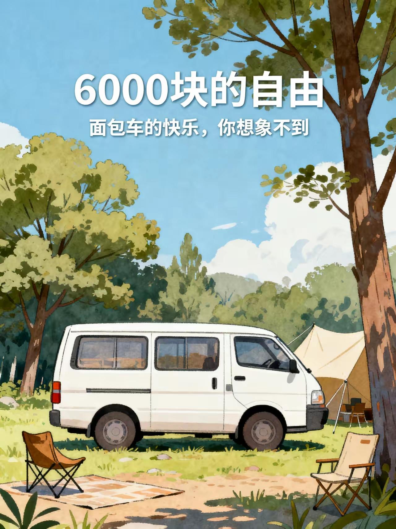 建议所有人，有条件的真的可以再买台几千块的面包车绝大多数人都没发现的低成本快乐