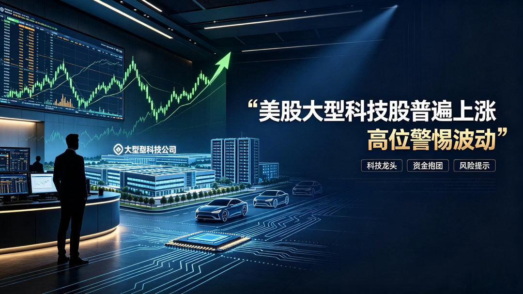 隔夜外围，美股大型科技股集体走强，英伟达、微软、特斯拉带头上攻，又是熟悉的老剧本。说白了，这一轮行情