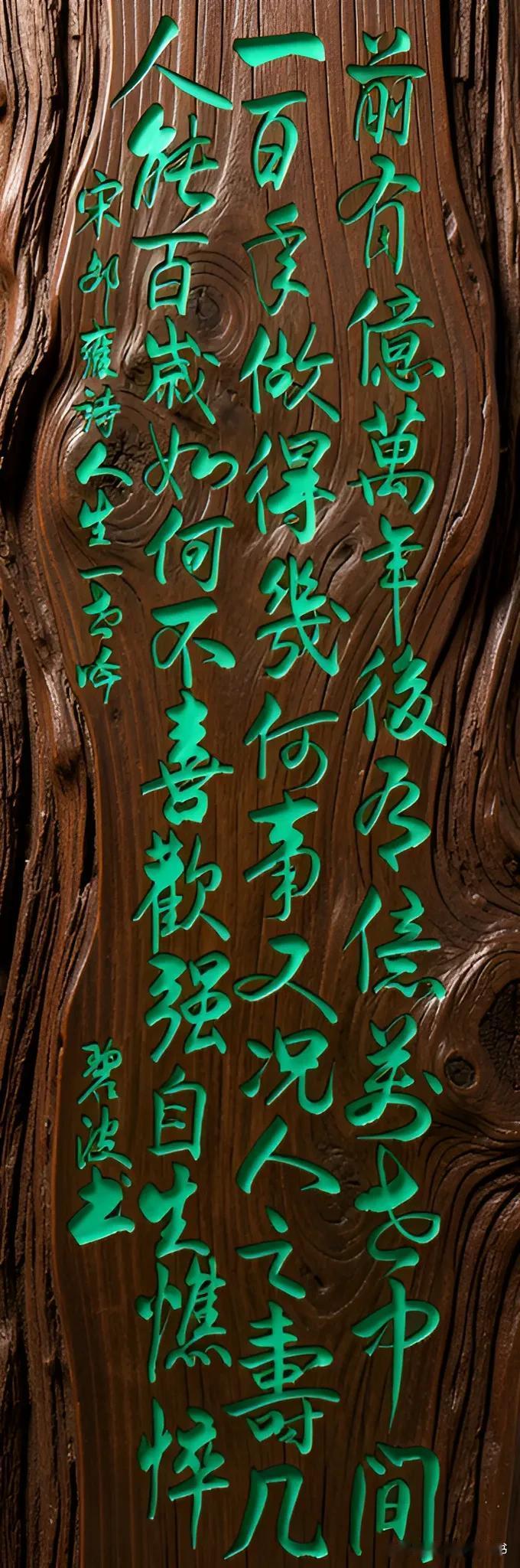 昨晚，我在网上无意中刷到宋朝邵雍把人生看得非常通透的诗词，兴趣来了，写出来了，发