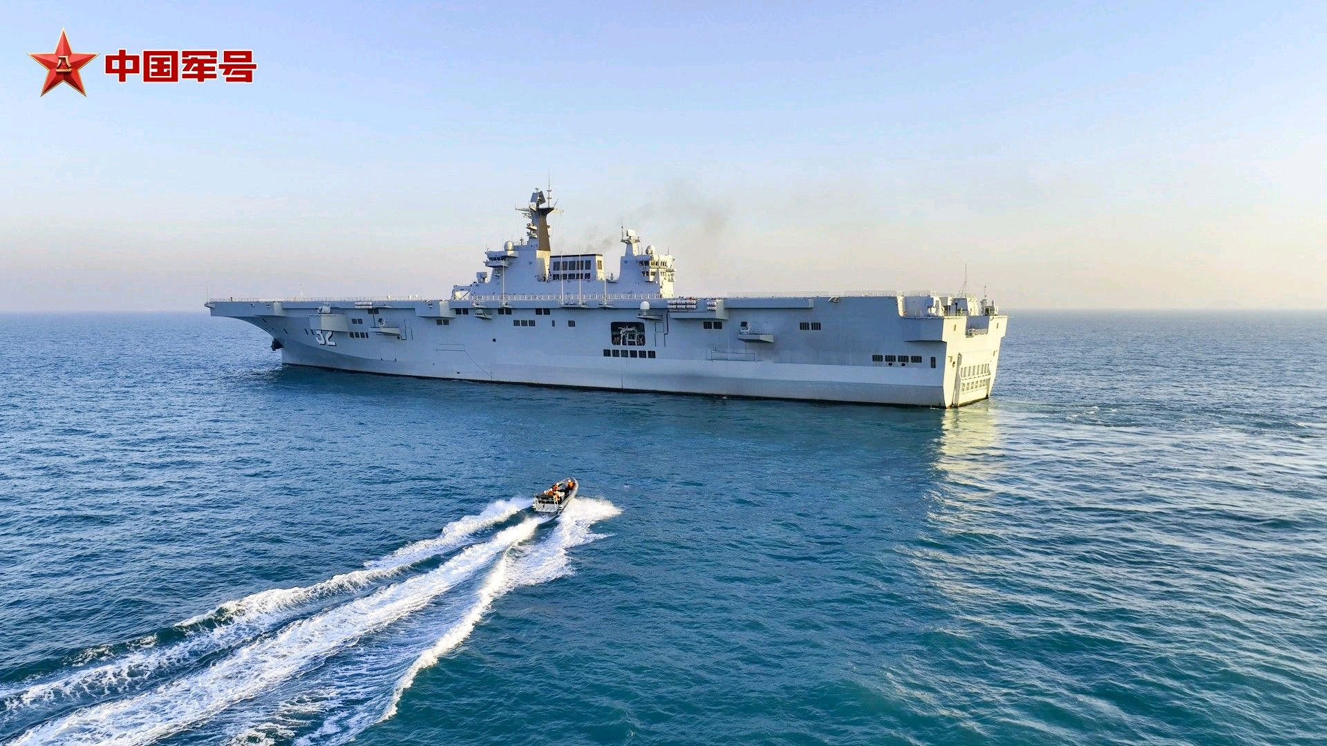 075广西舰出海训练两攻上的反蛙人火箭炮实射似乎是首见专打水鬼烽火问鼎计划中国