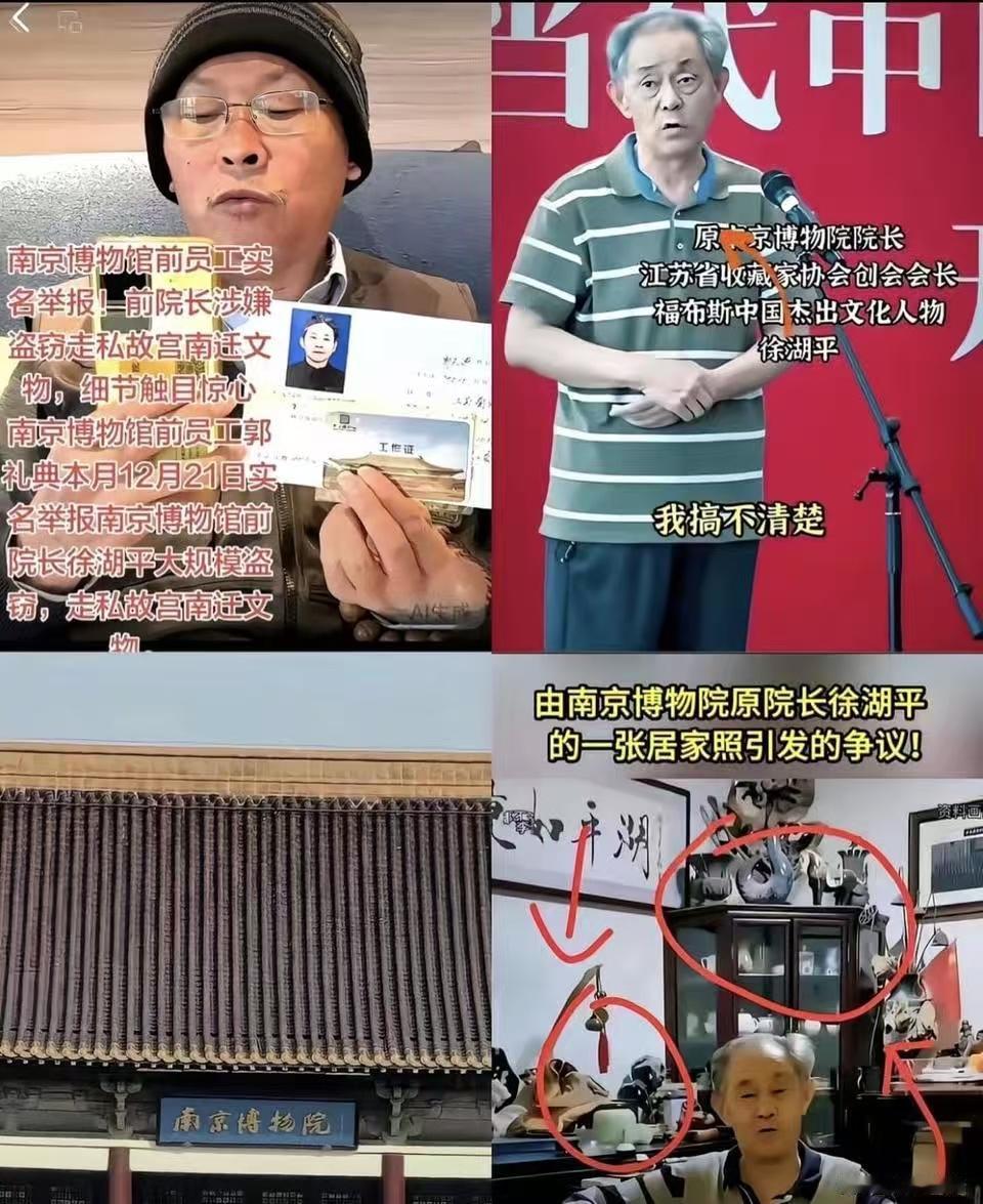 徐湖平一家倒卖文物，被南京人民，及全国人民广泛知晓，不是小轰动，而是大轰动。徐湖