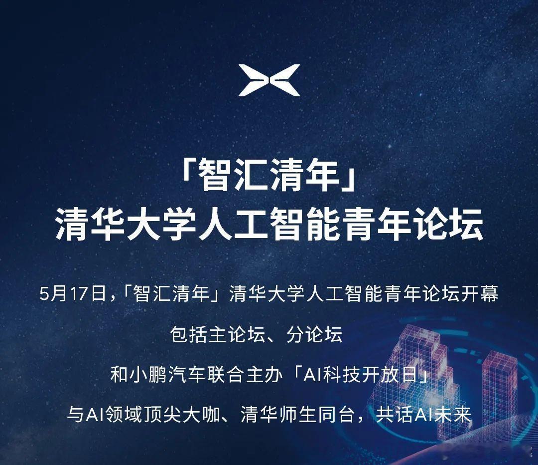 智汇清年-清华大学人工智能青年论坛5月17日，「智汇清年」清华大学人工智能青年论