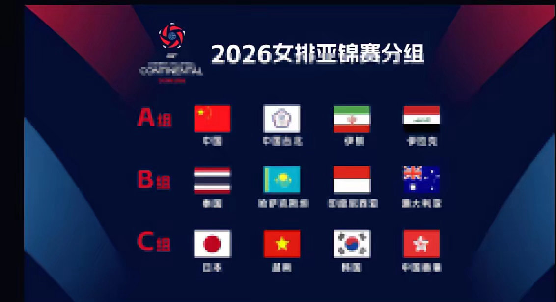 2026女排亚洲锦标赛将于8月21日至30日在中国天津举行，亚锦赛冠军将直接获得