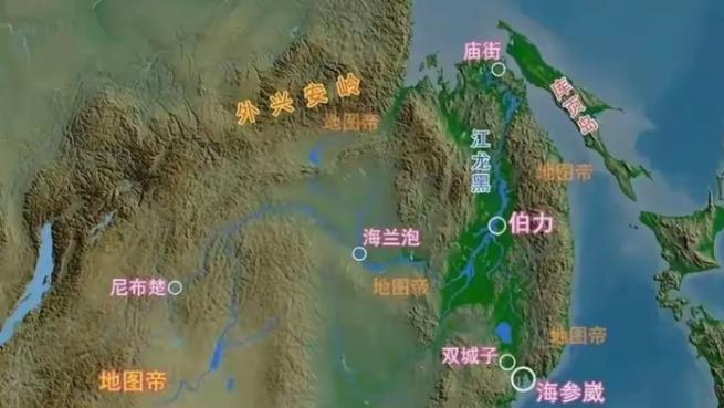 果然被猜中了！俄罗斯官方地图火了，上面居然用汉字标出了海参崴、伯力等八个远东地区
