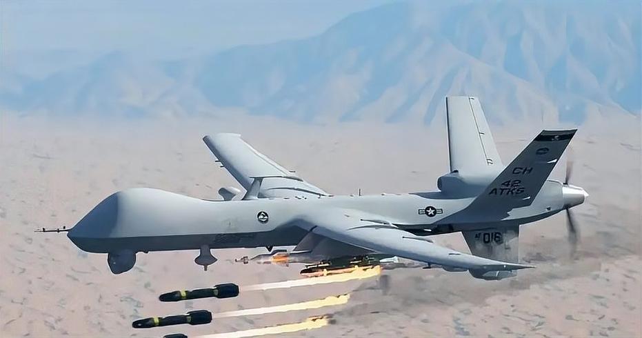 美军MQ-9坠海绝非意外！中美电子战攻守反转，这才是开始美军一架造价300