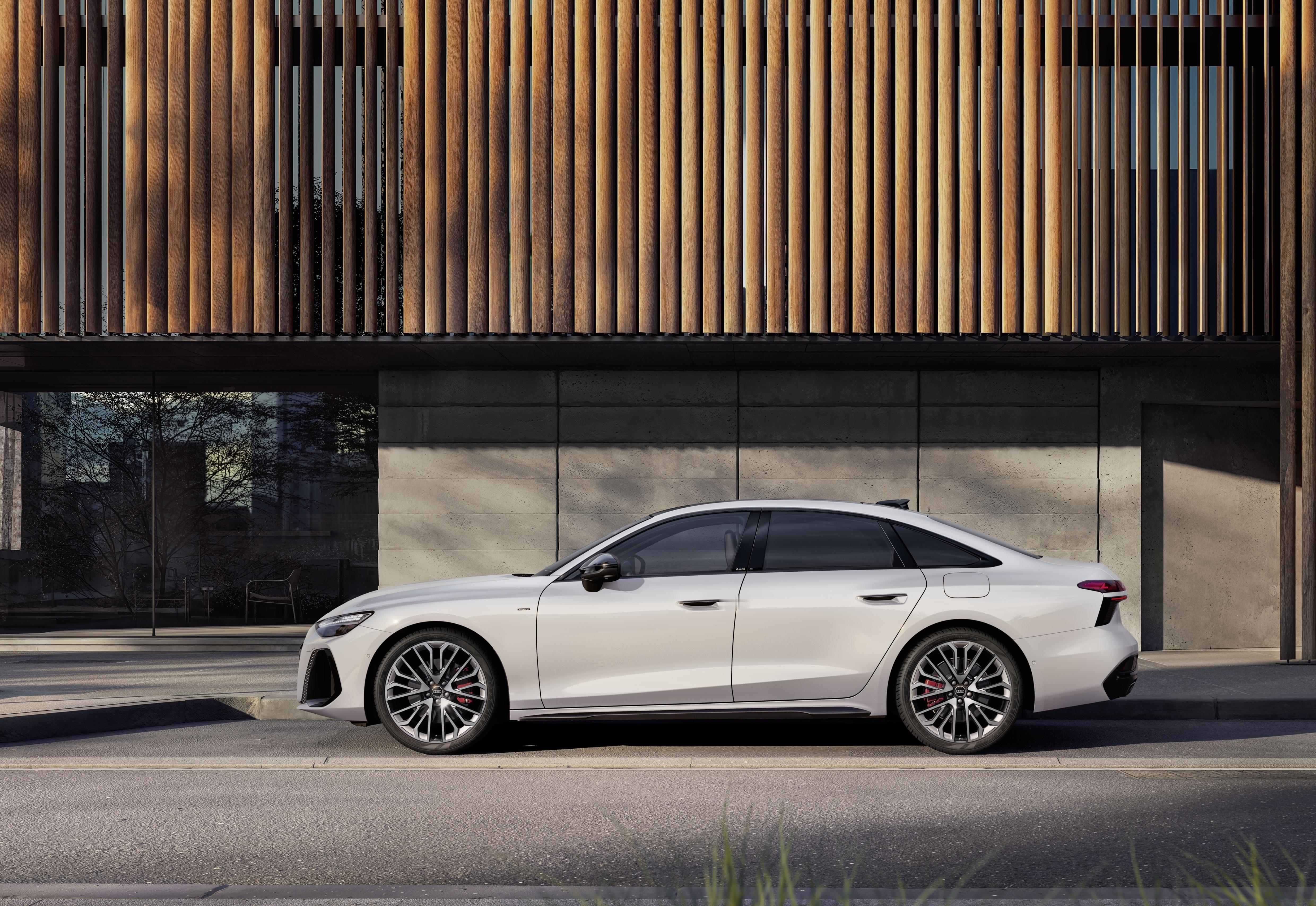 AudiA6e-hybridquattroSline奥迪奥迪发布全新