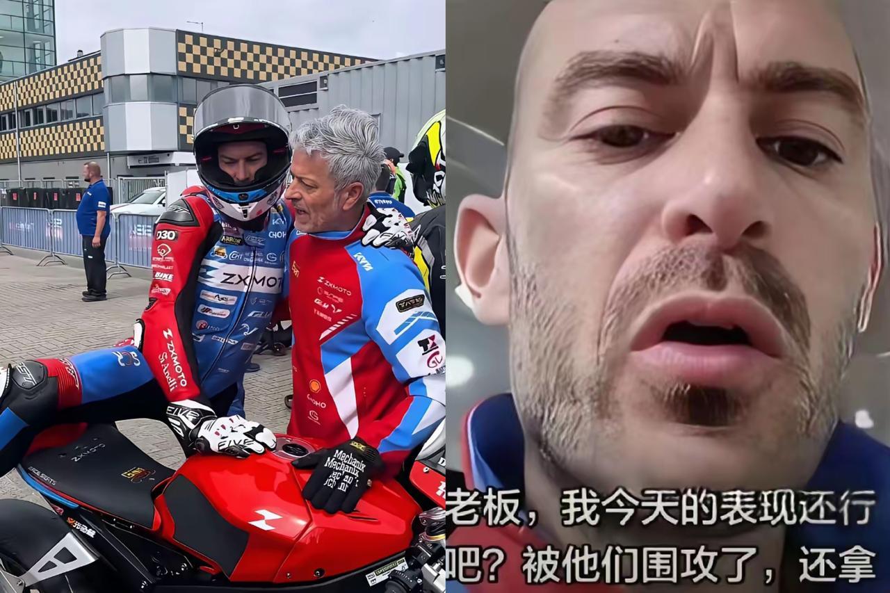 瓦伦丁赛后第一时间向老板张雪报喜，孤身闯重围拿下第四，这份战绩足够亮眼。面对多