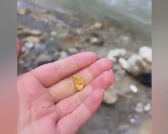 “天上掉馅饼了？”最近在甘肃陇南，一条河道正在开挖，没想到这事竟引来了不少村民，