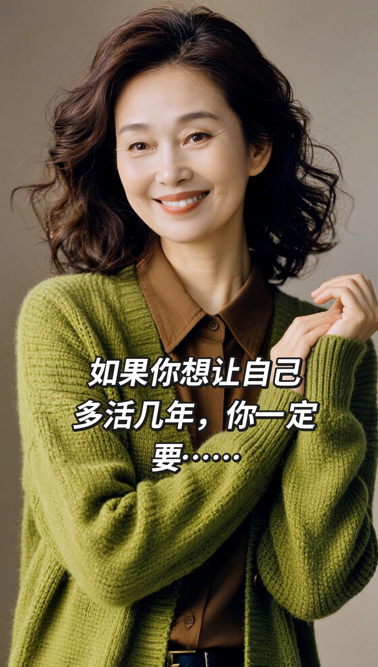 “如果你想让自己多活几年，就谁都别多管，管好自己就行了。这不是自私，是因为你根本