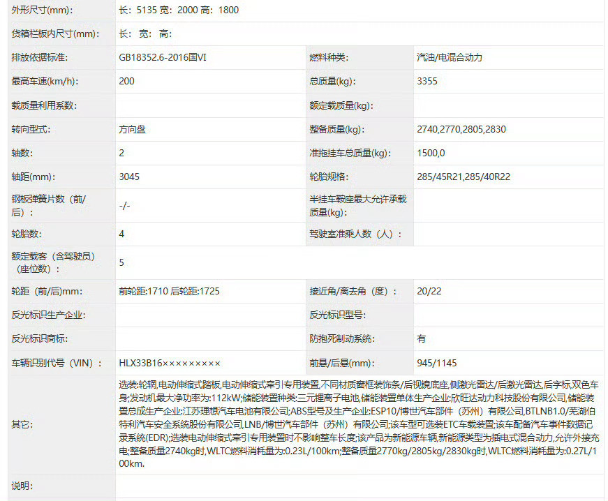 理想L8L8livis上工信部了没想到L系列整体变化这么大，L8以后是5座