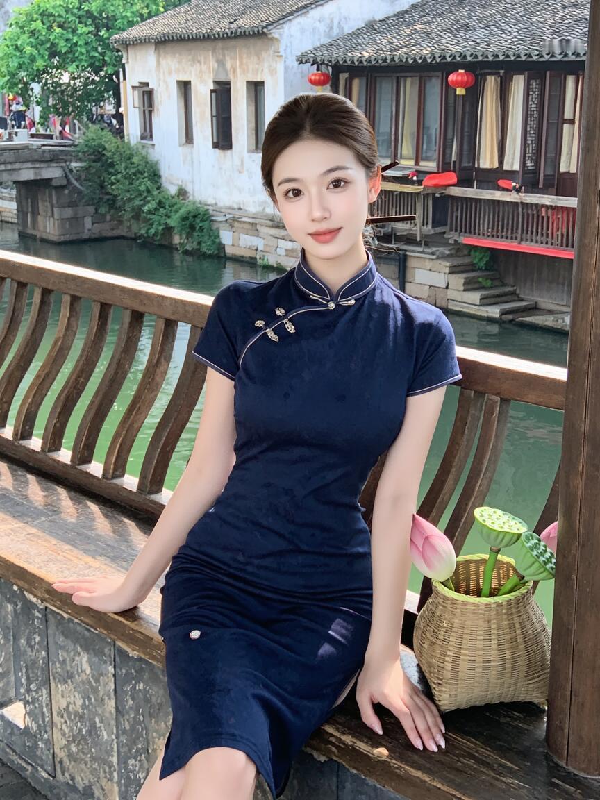 在古色古香江南水乡