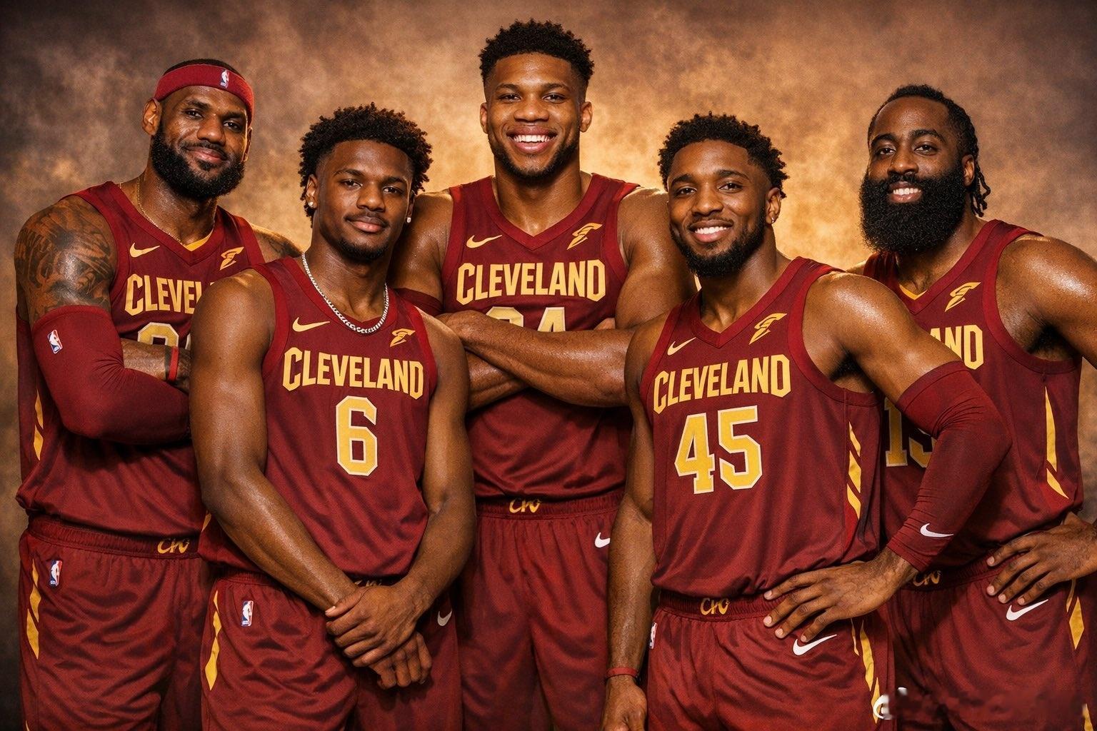 骑士球迷的幻想已经完成第一步了——第一步：用加兰交易得到哈登！第二步：用莫布里、