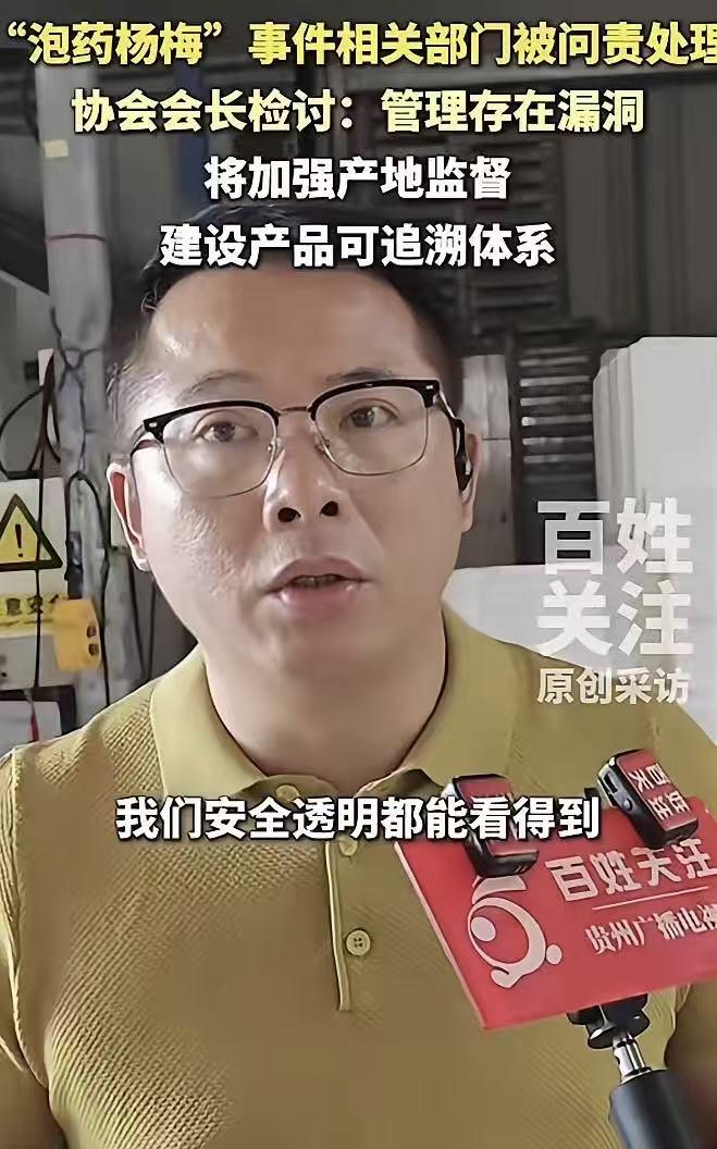 漳州杨梅协会会长又有新动作！会长都瘦了，为了救果农，会长深刻检讨后做了一个新的