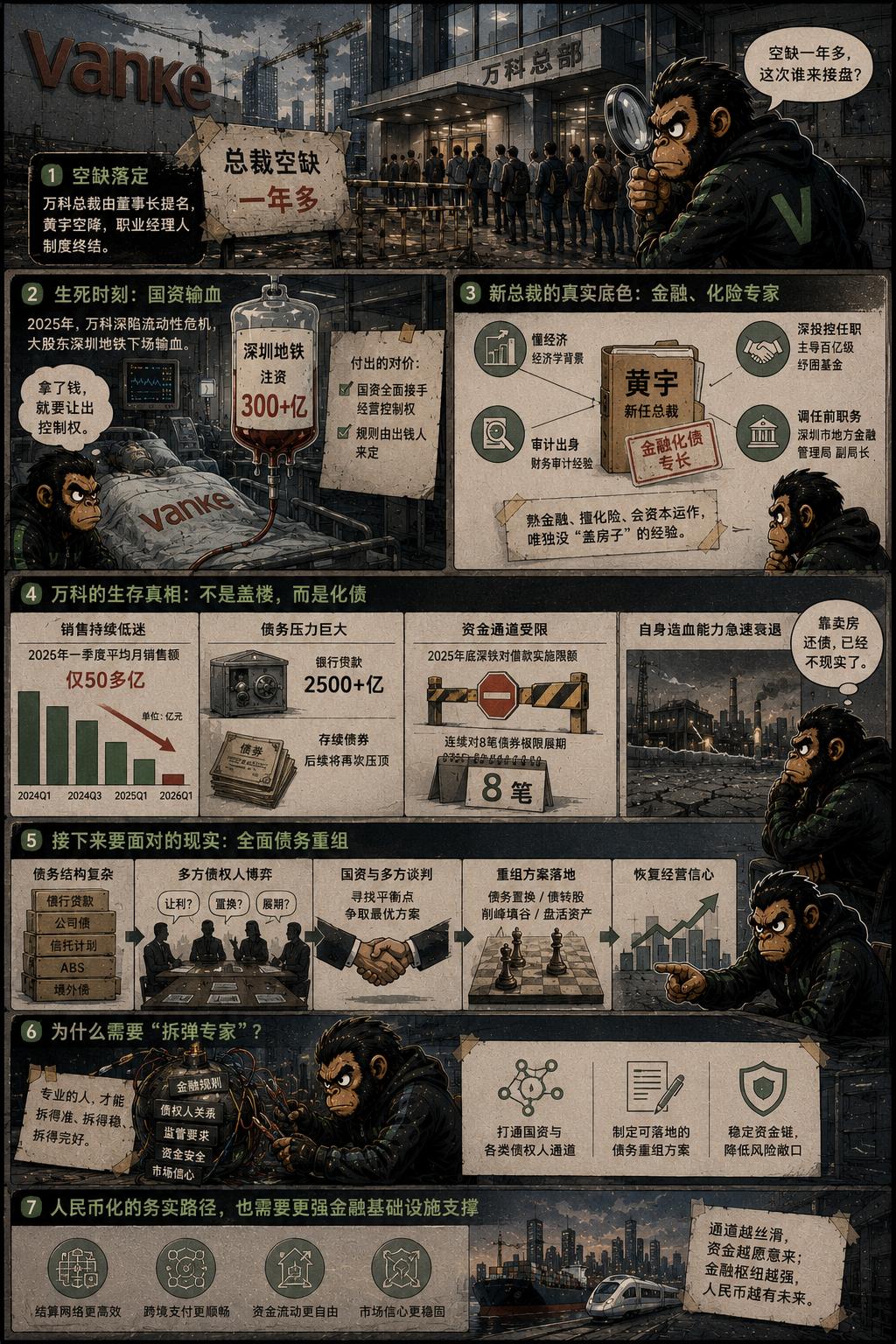 空缺了一年多，万科总裁的位子终于落定。黄宇空降，这个动作彻底宣告了万科曾经引以为