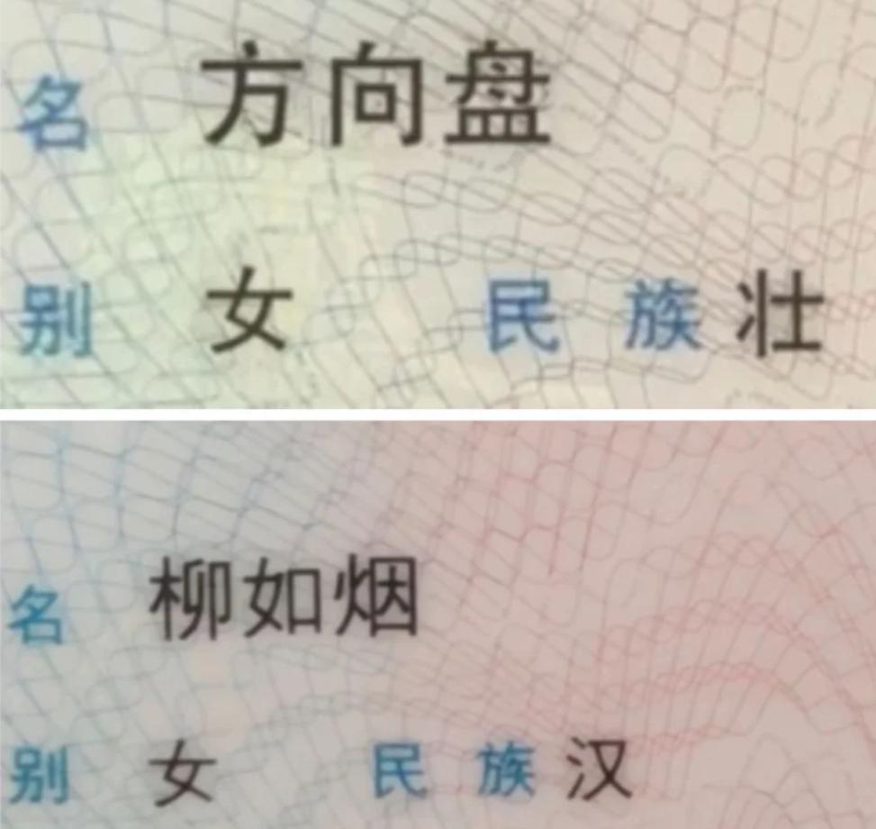 中国有趣姓名千千万，你们还见过哪些有意思的姓名呢？