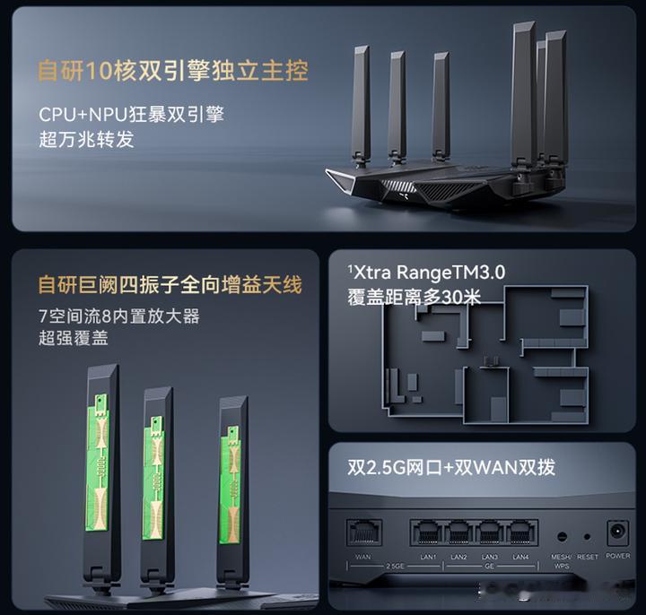 后来，在朋友的推荐下，我入手了中兴问天BE6800Pro+Wi-Fi7路由器，
